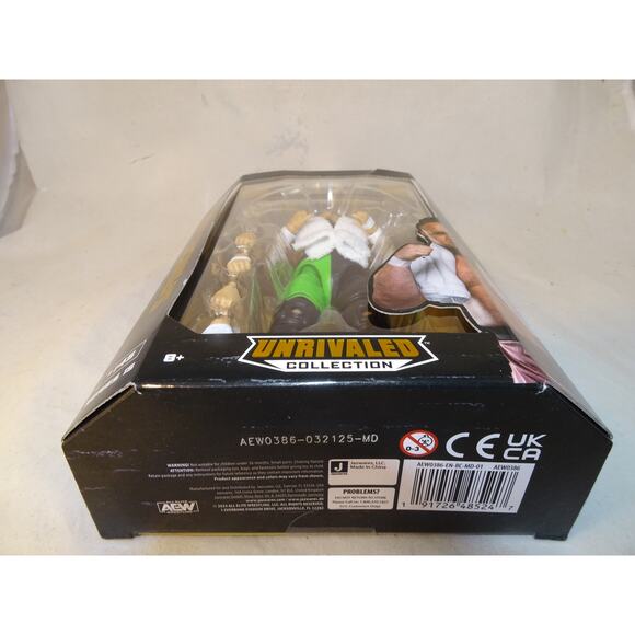 AEW Unrivaled Collection Series 15 Samoa Joe #145 Action Figure Jazwares Sealed - Picture 7 of 7